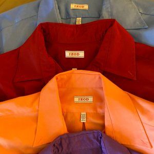 4 PCS LONG SLEEVE IZOD SHIRTS